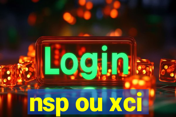 nsp ou xci